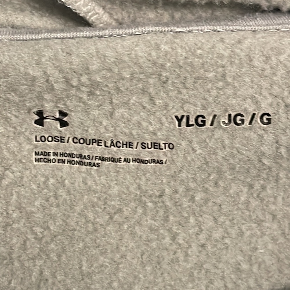 Boys Lot of 3 Hoodies Champion Adidas Under Armour Size L - Picture 4 of 9